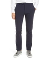 Zanella Men's Noah Classic Stretch Wool Pants In Navy