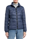 Canada Goose Abbott Packable Puffer Jacket In Dark Blue