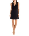 Hanro Moments Lace Tank Night Gown In Black