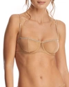 ID SARRIERI NUIT INTERDIT TULLE BALCONETTE BRA,PROD222151903