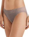 Hanro Moments High-cut Briefs In Cobblestone