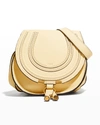 Chloé Small Marcie Leather Crossbody Bag In Softy Yellow