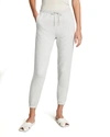 Vince Womens Light Heather Grey Essential Tapered High-rise Cotton-jersey Jogging Bottoms Xs In Lt H Grey
