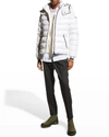 Moncler Bady Puffer Jacket In White