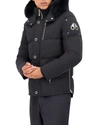 Moose Knuckles Original 3q Feather-down Jacket In Black