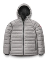 Canada Goose Little Kid's & Kid's Crofton Down Quilted Puffer Jacket In Gray