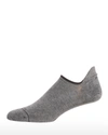 Marcoliani Men's No-show Sneaker Socks In Gray