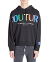 Versace Jeans Couture Sweatshirts In Nero
