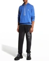 Marcelo Burlon County Of Milan Marcelo Burlon Men's Blue Cotton Sweatshirt In Blue White