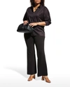 Lyssé Denim Trouser In Black