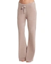 Barefoot Dreams Cozychic Lite® Seamed Crop Lounge Pants In Faded Rose
