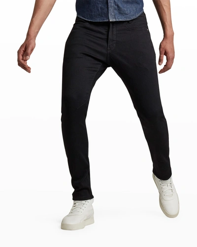 G-star Raw Men's D Staq 3d Slim Jeans In Pitch Black