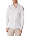 Eton Contemporary Fit Jersey Shirt In Brown