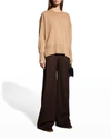Theory Karenia J Cashmere Sweater In Beige Canvas