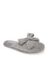 Patricia Green Bonnie Microterry Slippers In Grey