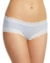 Fleur't Iconic Lace-trim Boyshort In Eventide