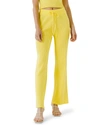 Endless Rose Banded Rib-knit Lounge Pants In Lime