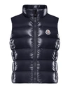 Moncler Kids' Girl's Quilted Sleeveless Vest In 742 Navy