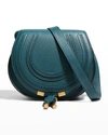 Chloé Womens Steel Blue Marcie Small Leather Cross-body Bag In Steel Blue