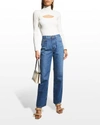Ag The Jean Of Tomorrow Alexxis High Waist Straight Leg Jeans In Revival