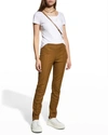 Lafayette 148 Gramercy Ankle Pants In Woodland Green
