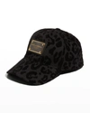 DOLCE & GABBANA MEN'S RAPPER LEO PLAQUE BASEBALL HAT,PROD244110475