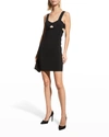 Herve Leger Bandage Strappy Bra Mini Dress In Black