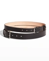 Alexander Mcqueen Double-wrap Studded Belt In Black