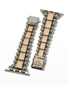 Lagos Smart Caviar Two-tone Stainless Steel And 18k Rose Gold Apple Watch Bracelet, 42mm-49mm In Two Tone
