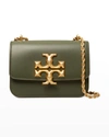 Tory Burch Eleanor Small Convertible Shoulder Bag In Dark Ivy