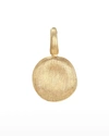 Marco Bicego 18k Yellow Gold Jaipur Textured Round Pendant