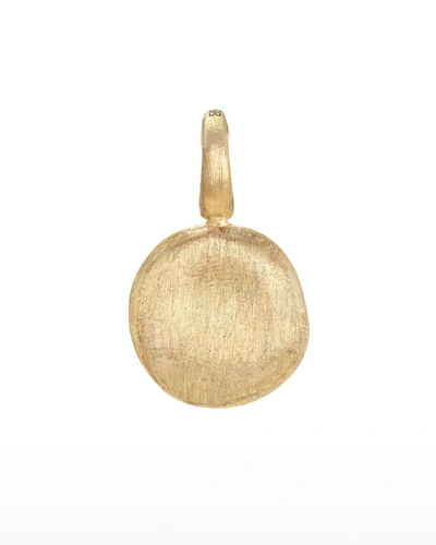Marco Bicego 18k Yellow Gold Jaipur Textured Round Pendant