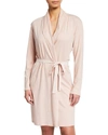 Skin Coleen Pima Cotton Jersey Robe In Biscotti