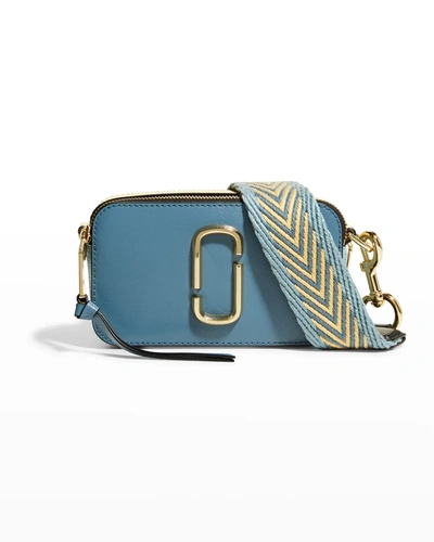 The Marc Jacobs Snapshot Colorblock Camera Bag In Blue Mirage Multi