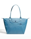 Longchamp Le Pliage Club Small Shoulder Tote Bag In Thunderstorm