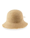 HELEN KAMINSKI EMMIE 6 PACKABLE RAFFIA BUCKET HAT,PROD244050374