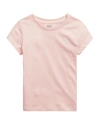 Polo Ralph Lauren Big Girls Cotton Jersey Short Sleeve T-shirt In Pink