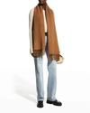 Rag & Bone Recycled Wool Mercer Classic Scarf In Charcoal