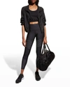 Alo Yoga Cool Breeze Tank Top In Black