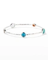 Ippolita 925 Rock Candy Wonderland Bangle In Acqua