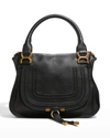 Chloé Marcie Medium Satchel Bag In Black