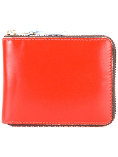 COMME DES GARÇONS COMME DES GARÇONS WALLET FLUORESCENT ZIP