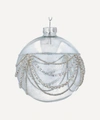 UNSPECIFIED CRUSHED GLASS EMBELLISHED BAUBLE,000726199