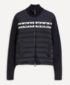 MONCLER QUILTED LOGO CARDIGAN,000736620