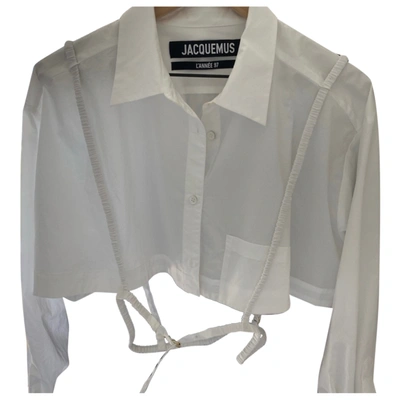 Pre-owned Jacquemus L'annã©e 97 Shirt In White