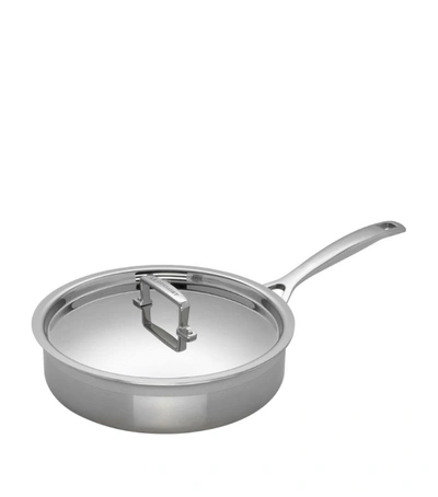 Le Creuset 3-ply Stainless Steel Sauté Pan (24cm) In Silver