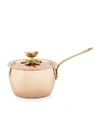 RUFFONI HISTORIA HAMMERED COPPER SAUCEPAN WITH LID (16CM),14794684