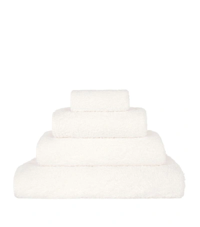 Abyss & Habidecor Super Pile Hand Towel 55cm X 100cm In Ivory