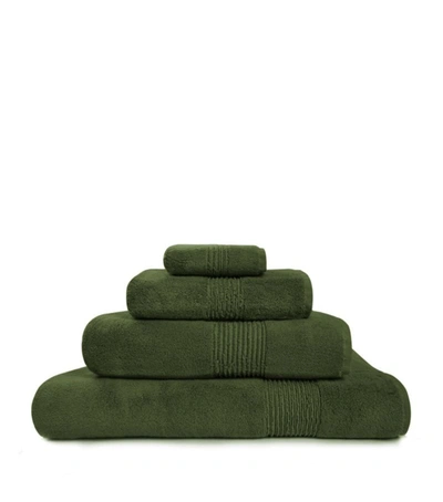 Hamam Galata Bath Towel (70cm X 140cm) In Green