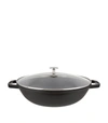 STAUB BLACK PERFECT PAN WOK (30CM),14795740